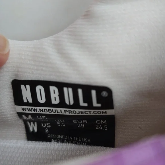 NWT No Bull Women's Drive Ripstop Workout Shoe In Violet Size 8 - Picture 6 of 16